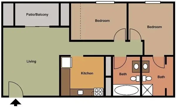 Floor plan 1 for Park Doral Aug-Dec 2026 Only