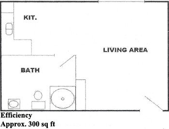 Floor plan 1 for Campus Walk 427 Building
